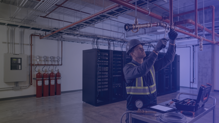 Fire suppression system installation