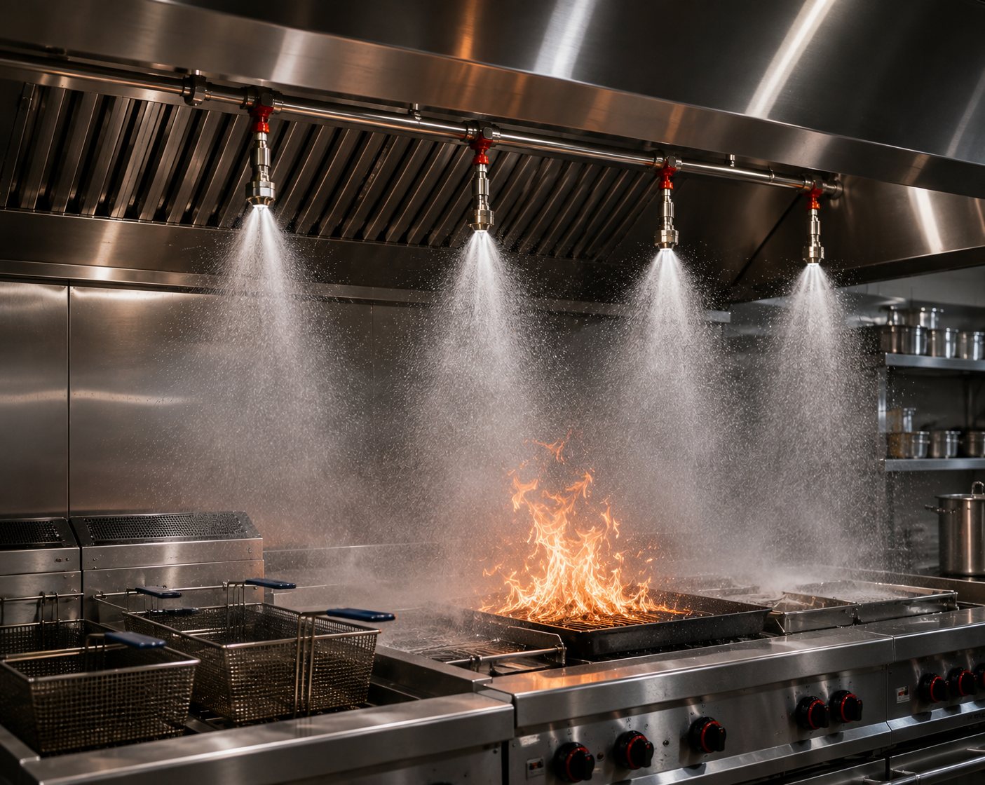 kitchen fire suppression system