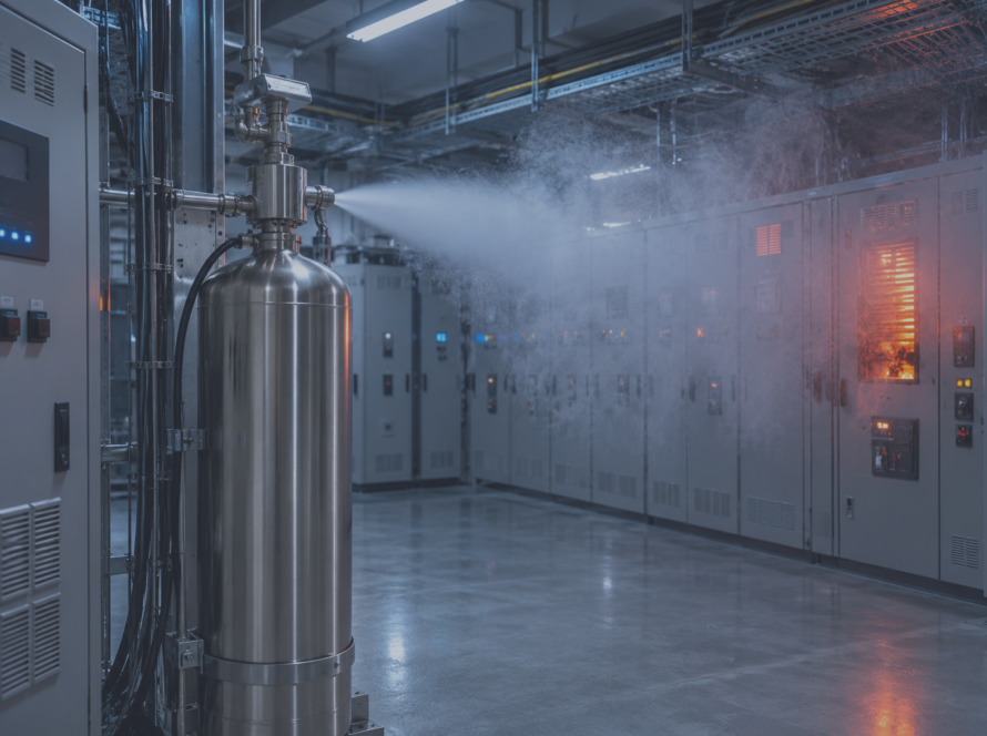 clean agent fire suppression system